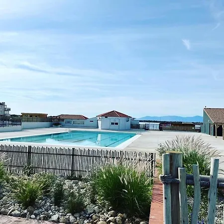 4 Pieces, 8 Pers, Piscine, Tennis, Parking Inclus - Port Barcares - Fr-1-195-58 Apartmán