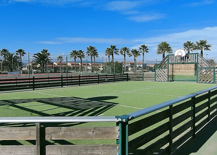 Apartament 4 Pieces, 8 Pers, Piscine, Tennis, Parking Inclus - Port Barcares - Fr-1-195-58 *
