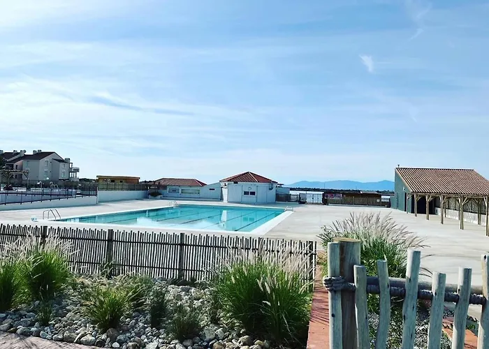 4 Pieces, 8 Pers, Piscine, Tennis, Parking Inclus - Port Barcares - Fr-1-195-58 Apartament